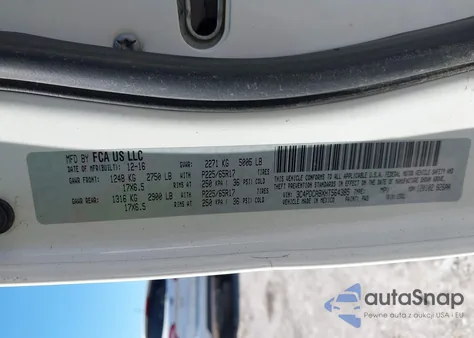 2017 Dodge Journey Se из США, поврежденный, VIN 3C4PDCABXHT564385